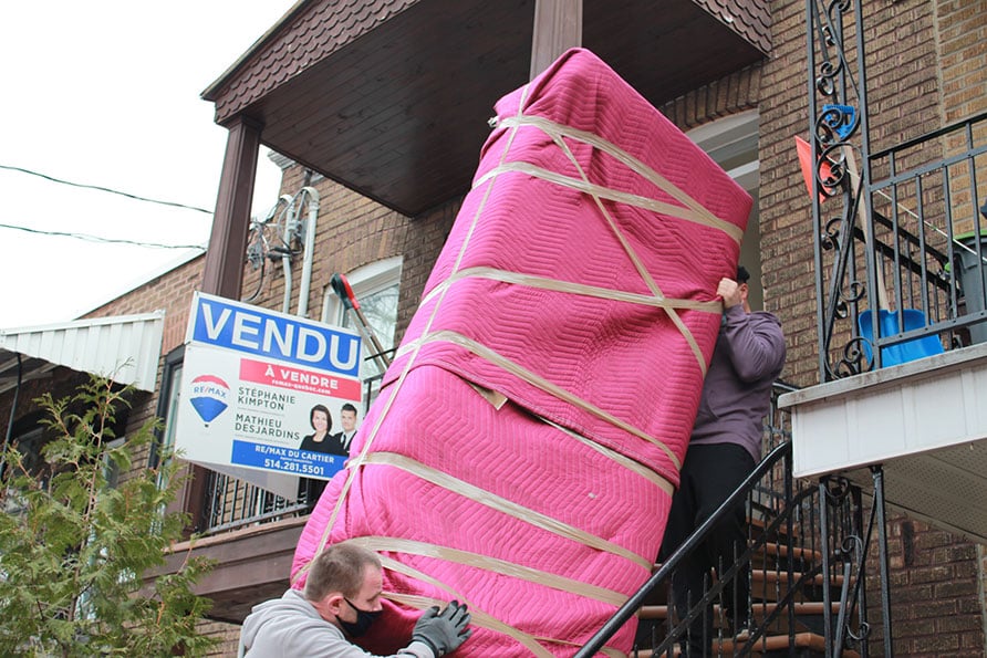 Déménagement d’objets lourds à Montréal, Rive-Sud ou Rive-Nord